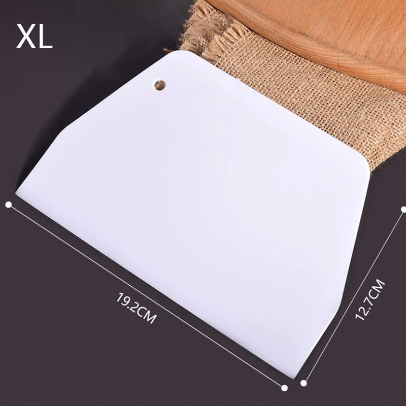 Plastik Kuchenschaber Creme Schneidemesser Artefakt Haushalt Halbkreis Schaber Schneider Backwerkzeuge Utensilios Para Repostería