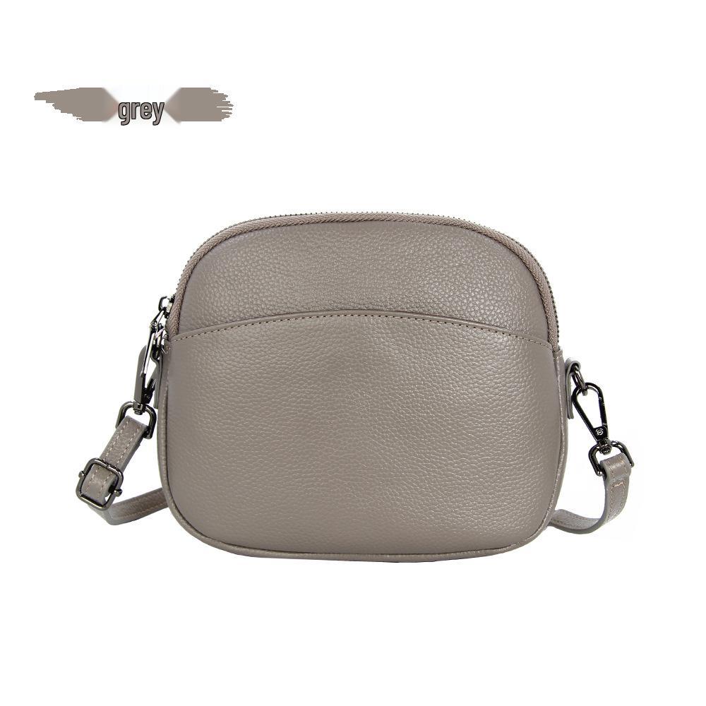 Elegante Damen Umhängetasche aus echtem Rindsleder – Vielseitiges Softshell-Design