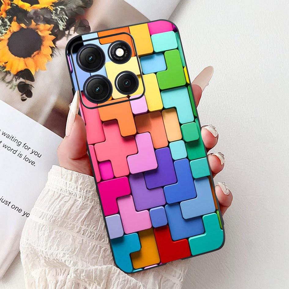 For Motorola Moto G86 Power 5G Case New Fashion Flower Bamboo Cat Cartoon Soft Silicone Back Cover For Moto G86 Power 2025 Coque