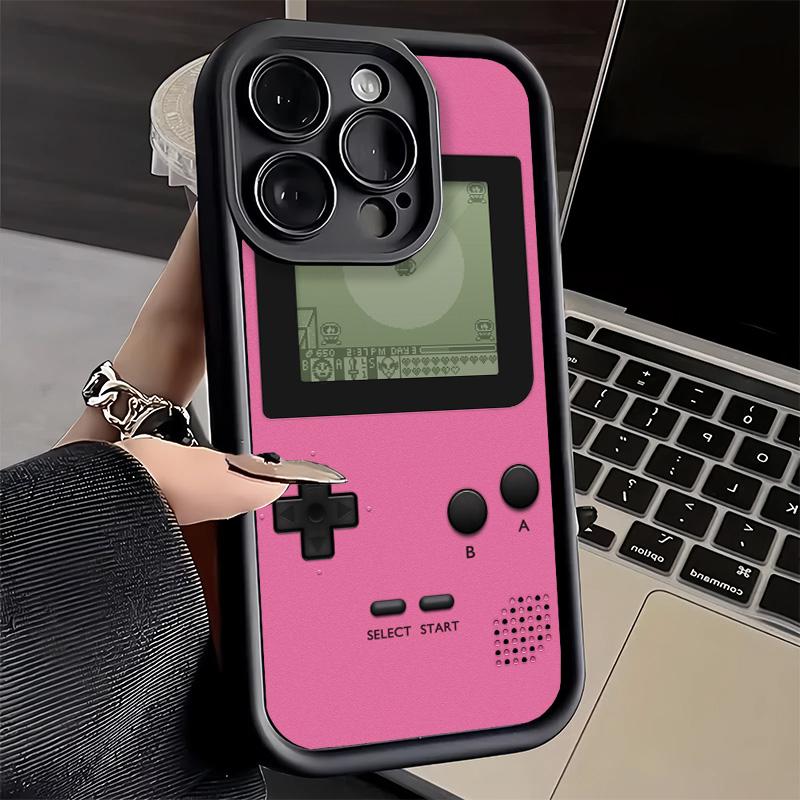 Phone Case for iPhone 17 Air 16E 15 16 Pro Max Game Console Trend Pattern Cover 14 Plus 13 12 Mini Soft Shell Silicone Fundas