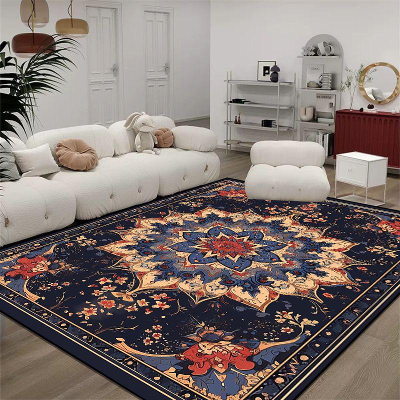 Luxury Persia Large Area Carpet for Living Room Retro Big Size Sofa Area Rugs 200x300cm Bedroom Cloakroom Non-slip Mats Washable