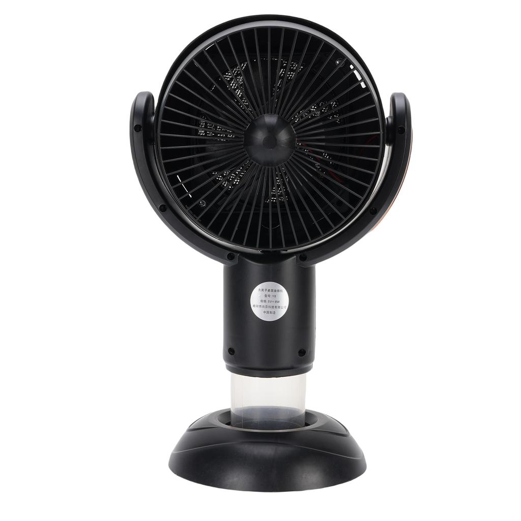 Portable Desktop Range Hood, Cordless Exhaust Fan with 2 Speed (Strong Turbo), Rechargeable Kitchen Extractor with