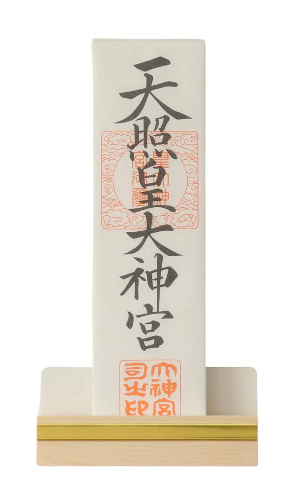 Modern Shinto Shrine "Gold Line" Gold Single Shrine Wall Hanging