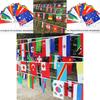 Exquisitely Crafted Multi-cultural Flags In 50-100 Assorted Countries