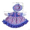 Goose Outfit with Hat Patriotic Skirt for Backyard Holiday Yard