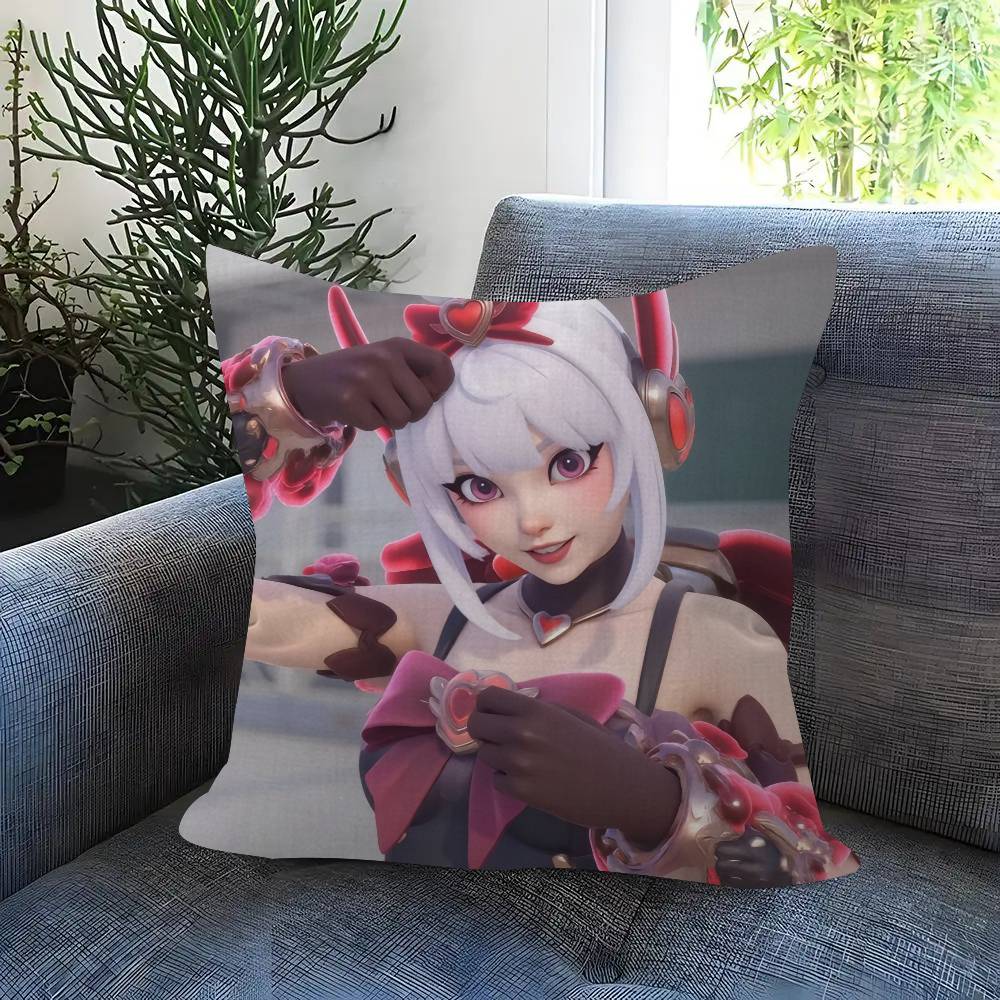 Pop Game OOverwatch Anime  pillow cover sofa cushion cover home room decoration children gift