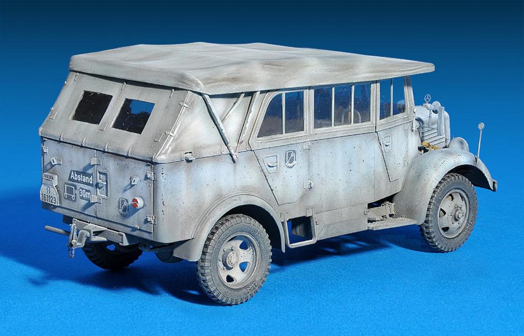Miniart Truppentransportfahrzeug L1500A der Bundeswehr, Plastikmodellbau, 1/35, Kfz.70