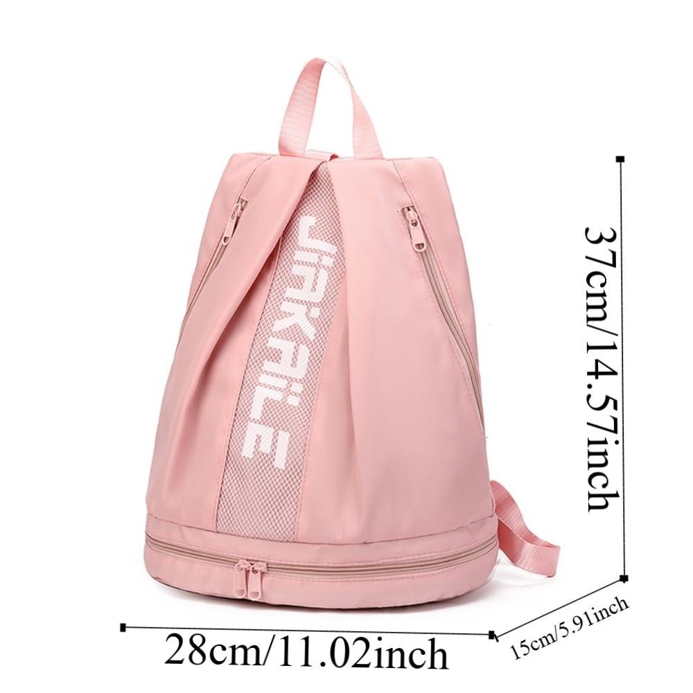 Portable Fitness Storage Pouch Large Capacity Nylon Sport Daypack Daily Gym Backpack  Couple