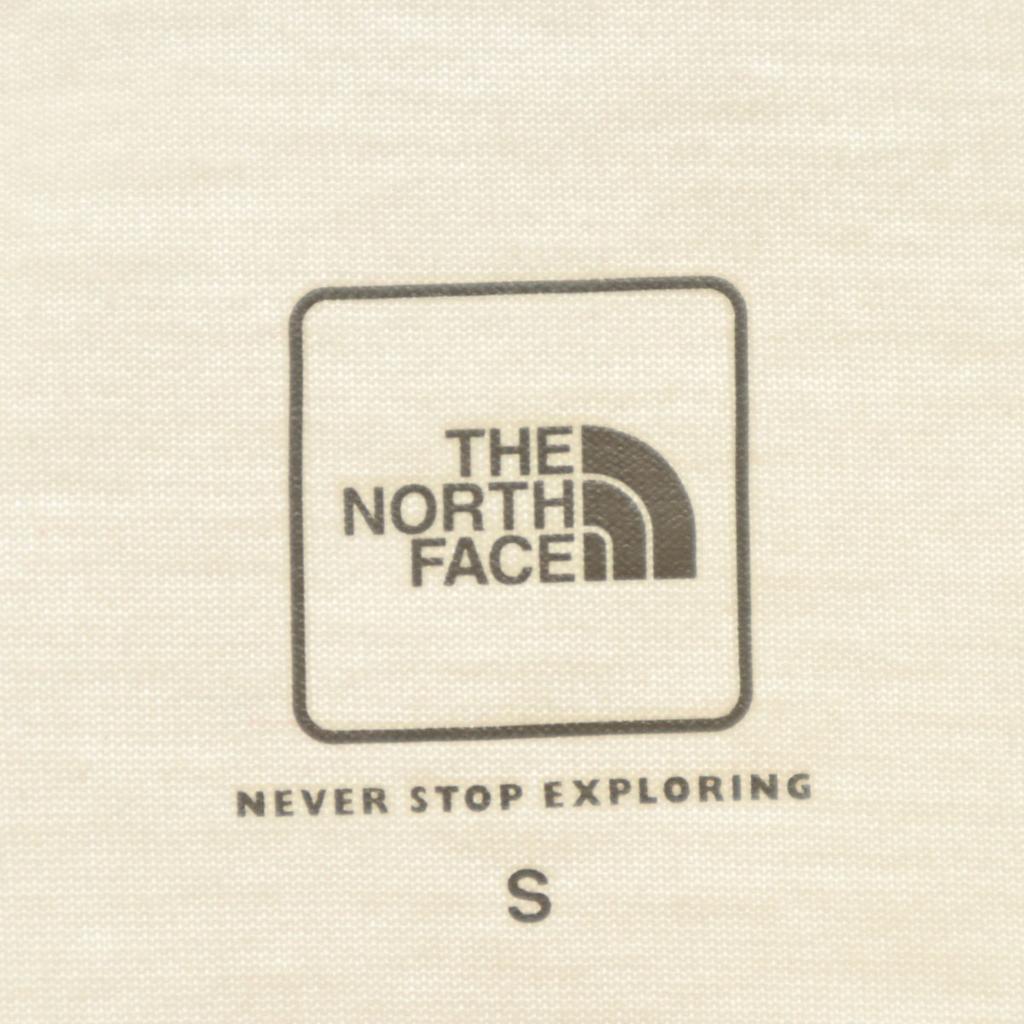 THE NORTH FACE Short sleeve T-shirt S White NTW31939 Outdoor Women Used