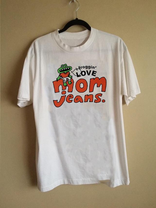 Mom Jeans Band Heavy Cotton Size S-5XL Shirt Unisex Unisex T-Shirt S