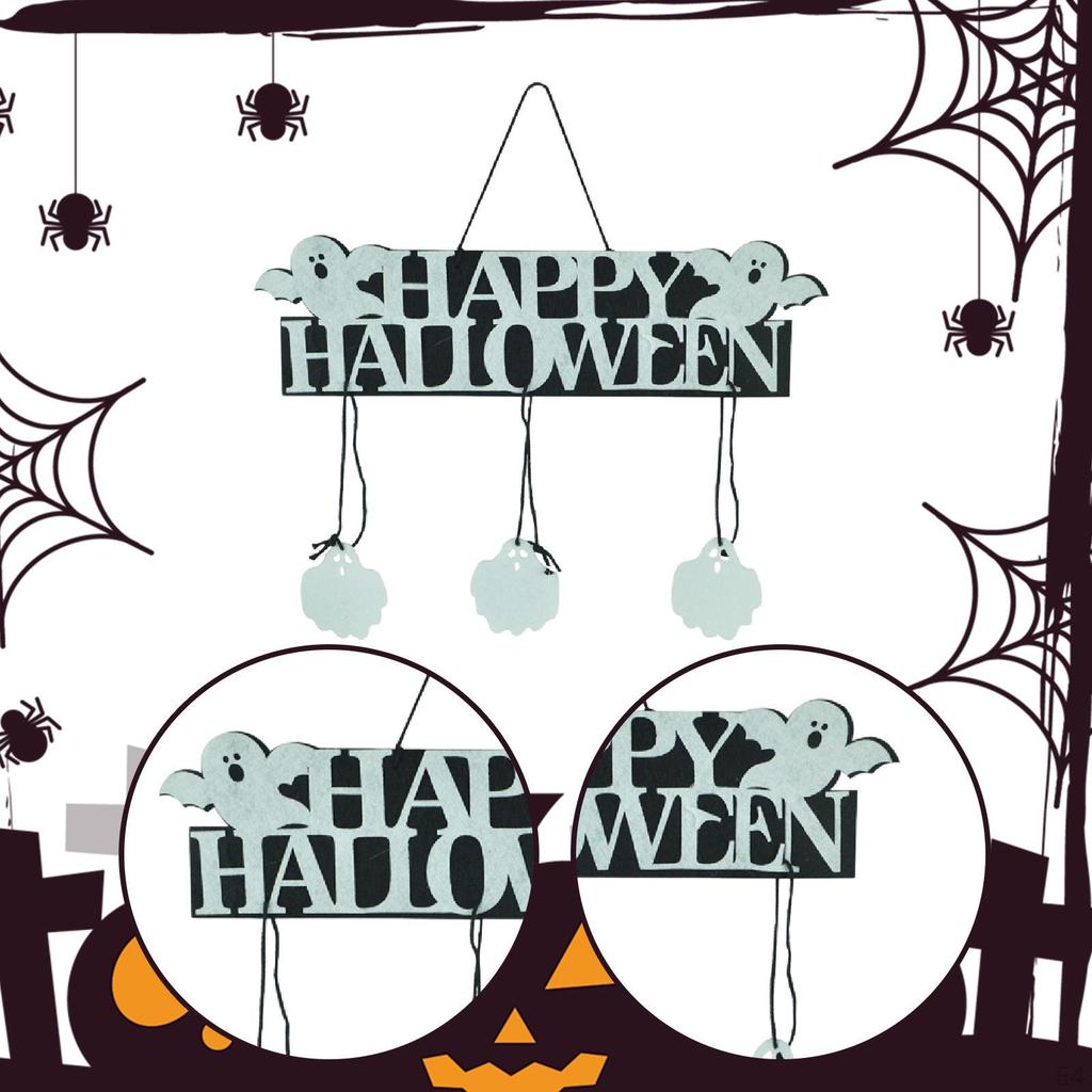 Door Hanger Ornament Halloween Front for Kitchen Garage Office Window