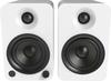 Active Hifi Speakers - Kanto - Yu4 - Bluetooth - Matte White - Sold In Pairs