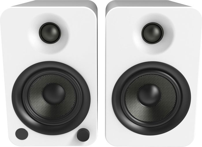 Active Hifi Speakers - Kanto - Yu4 - Bluetooth - Matte White - Sold In Pairs