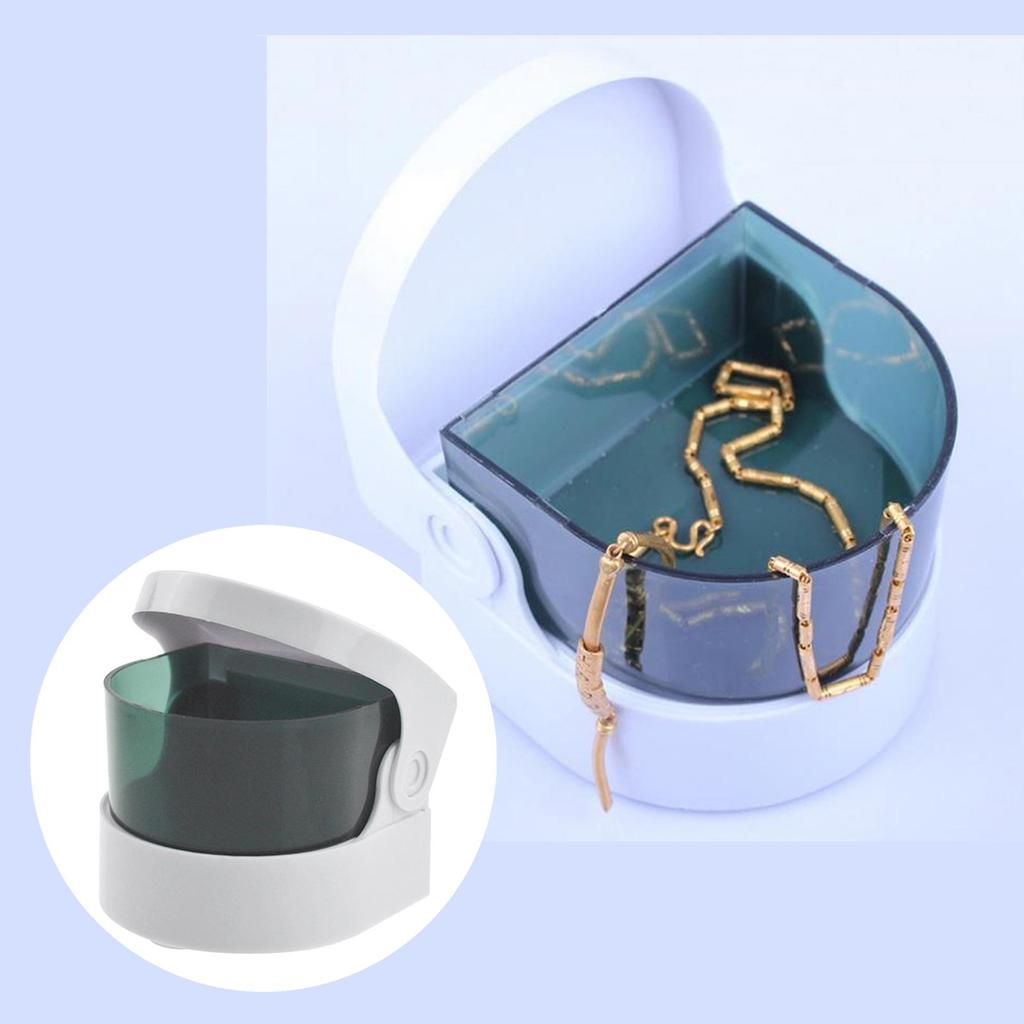 Kabelloser Schmuckreiniger Schmuck Münzen Reinigungsmaschine Upgrade Halskette Brillen Digitaler Ultraschallreiniger USB Wiederaufladbar