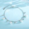 S925 Sterling Silver Pearl Star Bracelet for Women - Stylish Niche Design, High-End Fashion Jewelry Gift