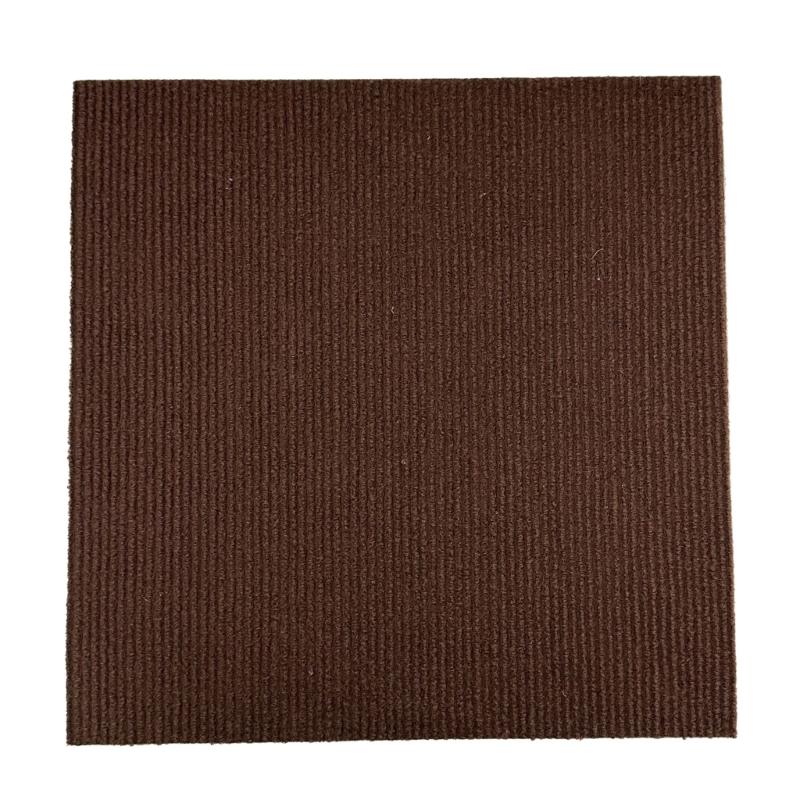 

Adhesive Floor Rug Tape Slip proof Pad Floor Splicing Rugs for Hardwood Floors and Tiles Reusable Sticker Cuttable 6060cm коричневий