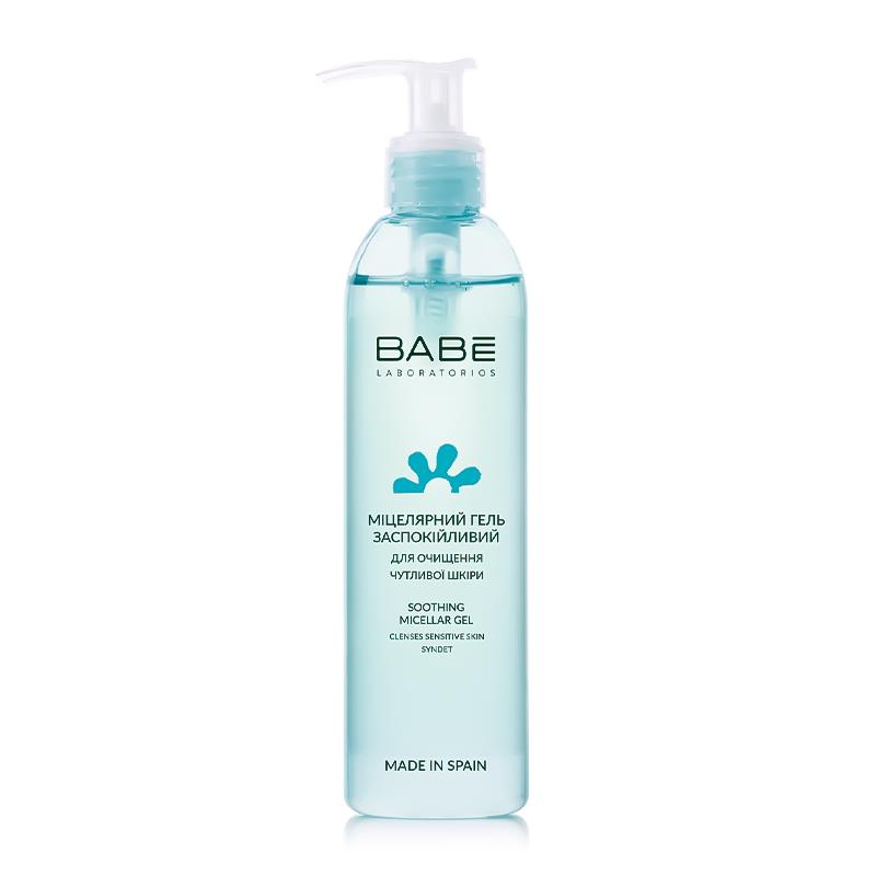 

Гель міцелярний для делікатної очистки шкіри Babe Laboratorios 245 мл.