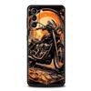 Colors Vintage Motorcycle Painted Phone Case for Samsung Galaxy S26 S25 S24 S23 S22 S20 S21 FE Ultra S25 Edge Plus 5G Soft TPU