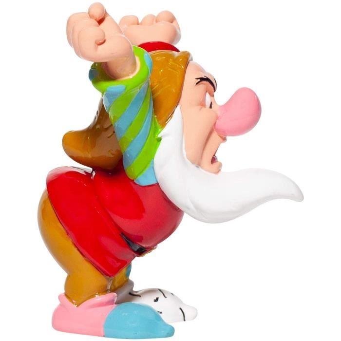 Figurine - DISNEY - Grumpy - Multicolore - Résine - Peinte à la main