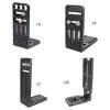 Sistem Placă L Suport Vertical Șurub 1/4'' 3/8 pentru Stabilizator Cameră SLR DSLR