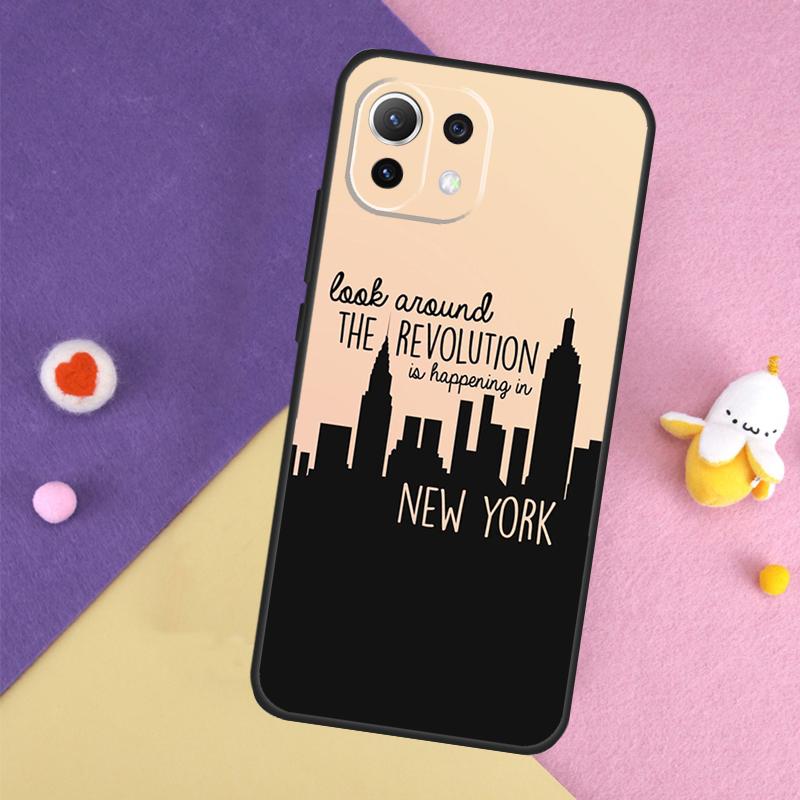 New York City Case For Xiaomi 14T 11T 12T 13T Pro 13 14 15 Ultra POCO X7 Pro X3 X5 X6 F5 F6 M6 Pro Cover