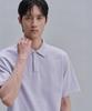 SHIFT.G Garment Dyed Pique Polo Violet