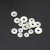 5Pcs Mini Round Natural Freshwater Shell Big Hole Loose Beads for Jewelry Making DIY Necklaces Bracelets Earrings Accessories 8-12 Mm