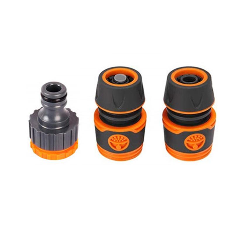 1pc 1/2 Inch Quick Hose Connector,Plastic Waterstop Coupling for Garden Tool & Pipe Connection Garden Hose Connector,Garden Hose