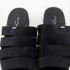 Salvatore Ferragamo Slide Sandals Mule Black Satin Women Used