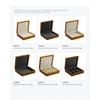MISHITU Solid Wood Jewelry Storage Box with Cover Organizer for Ring Necklace Bracelet Jewelry Storage Display Organizer Case