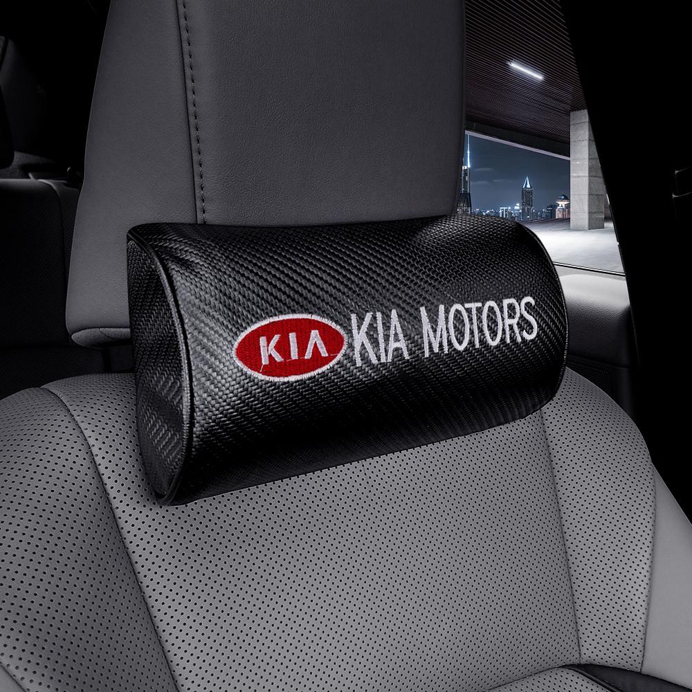 2026 Heißer Autoaufkleber 1/2 Stück Autozubehör Sitz Kopf Nackenstütze Massage Kopfstütze Für Kia Sportage 3 Rio K2 Ceed Carnival Picanto