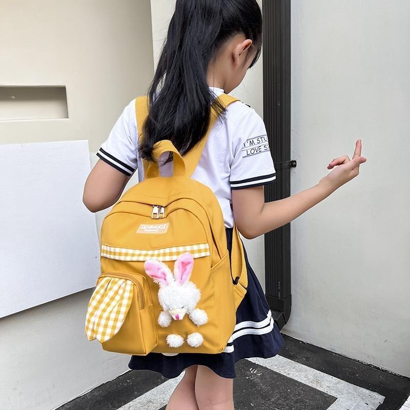 Backpack for Kindergarten with Large Capacity, Small Rabbit Design, Small Backpack for Outings