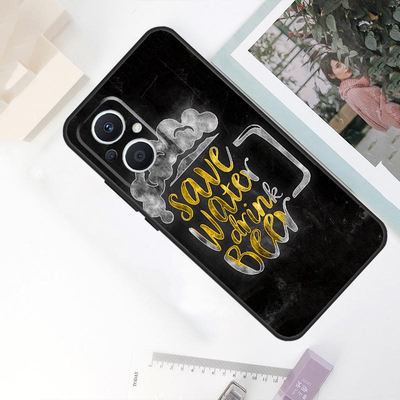 Drike Beer Case For OPPO Reno 8 7 6 5 4 Lite 10 Pro 11F 4Z 5Z 8T OPPO Find X2 X3 X5 Lite X6 Pro Cover