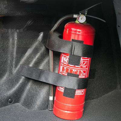Organizador de porta-malas de carro Cintos de fixação elásticos Fitas para bolsa de armazenamento Cintos de fixação de extintores de incêndio Acessórios para interior de automóveis Organizadores