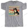 New Cotton Summer Tshirt Fashion Printing Short Sleeve Best Cat Dad Ever Unisex Streetwear Teeshirt Loose Vintage Style Tees