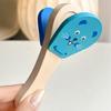Kids Cartoon Wooden Castanets Bells Music Instruments Baby Clapper Handle Musical Instruments Toys Educational Toys For Children