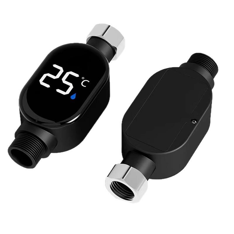 Universal Solar Shower Thermometer: Household Temperature Sensing Bath Accessory