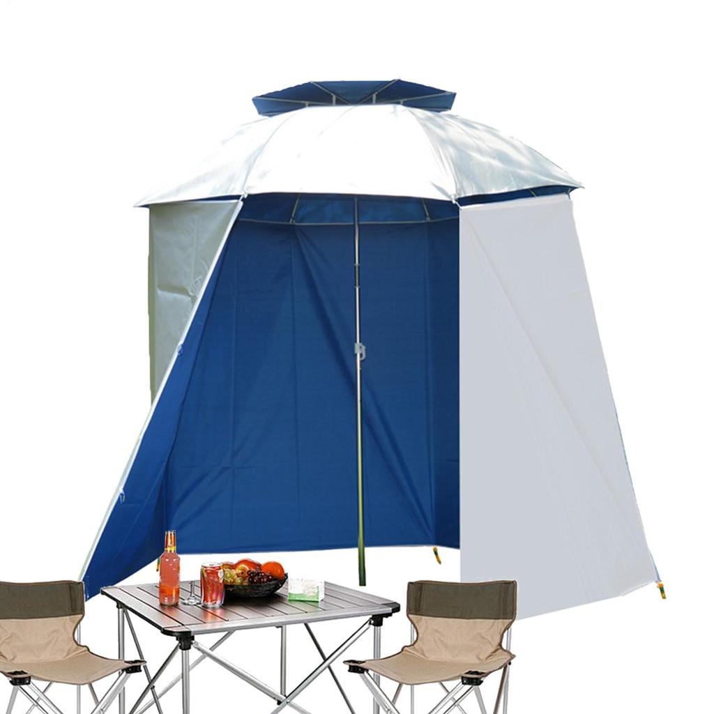 Portable Umbrella Shade Sports Umbrella Tent Waterproof Semi-Circular Fishing Umbrella Accessories UV Protection Fishing Parasol