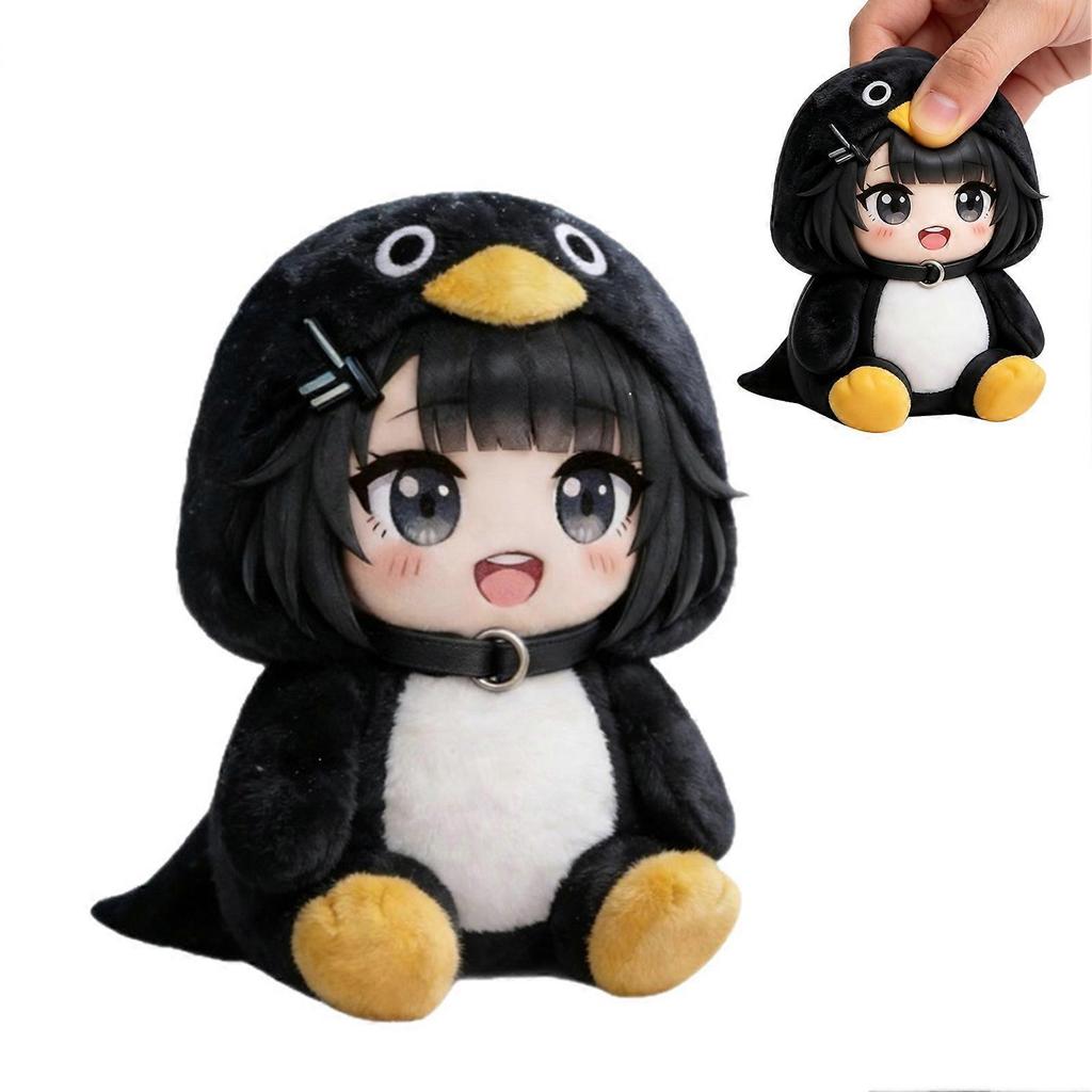 Squeaky Penguin Plush Toy - Soft PP Cotton & Cuddle Buddy - for Kids & Adults Gift