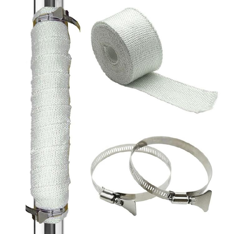 Protective Barrier Wrap Suit Easy Installation Insulation Versatiles Pipe for Heat Protecting