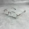 Used New and Unused Sunglasses Glasses Round Oval Oval Bronze Men's Women's Unisex Antique Retro W-3