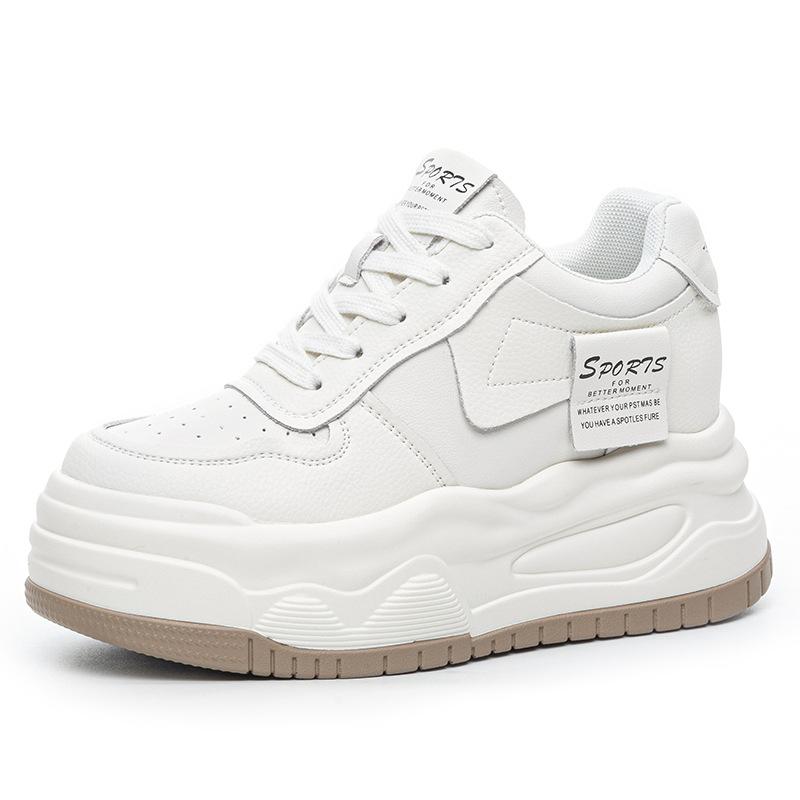 

Inner heightening women s shoes 8cm new breathable dad shoes platform mesh small sports casual shoes women A8855 39 бежевый