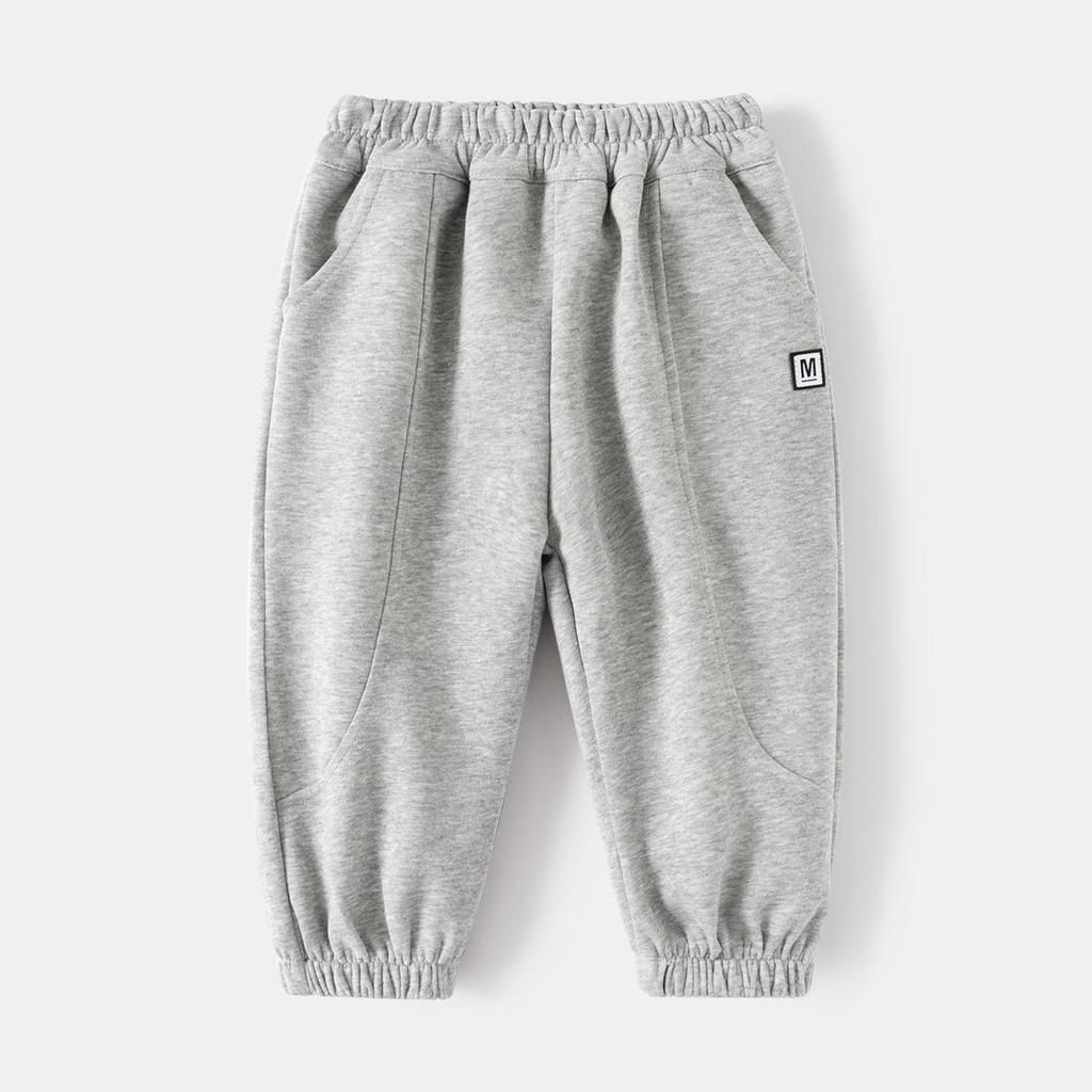 Boys' Street Style Sweatpants - Autumn 2025 Collection for Kids, Spring Outfit, Long Sporty Trousers for Children