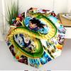 DRAGON BALL Print Automatic Open Close Umbrella, Portable Foldable Umbrella, for Outdoor Commute Camping Trip, Ideal Birthday Gift