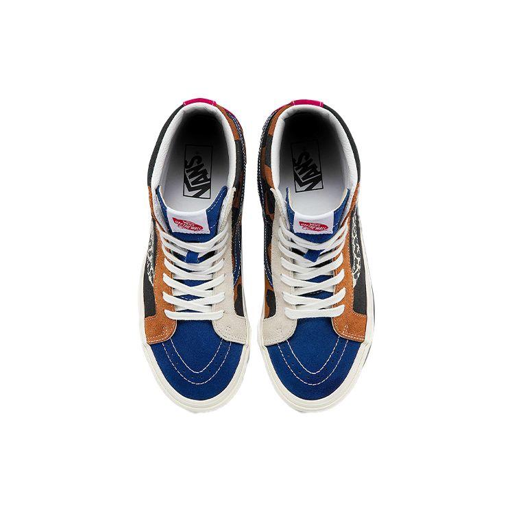 Vans Sk8 38 Dx Casual Lightweight High-Top Skate Shoes Unisex Sneakers Black Blue Brown VN0A5KRI96M