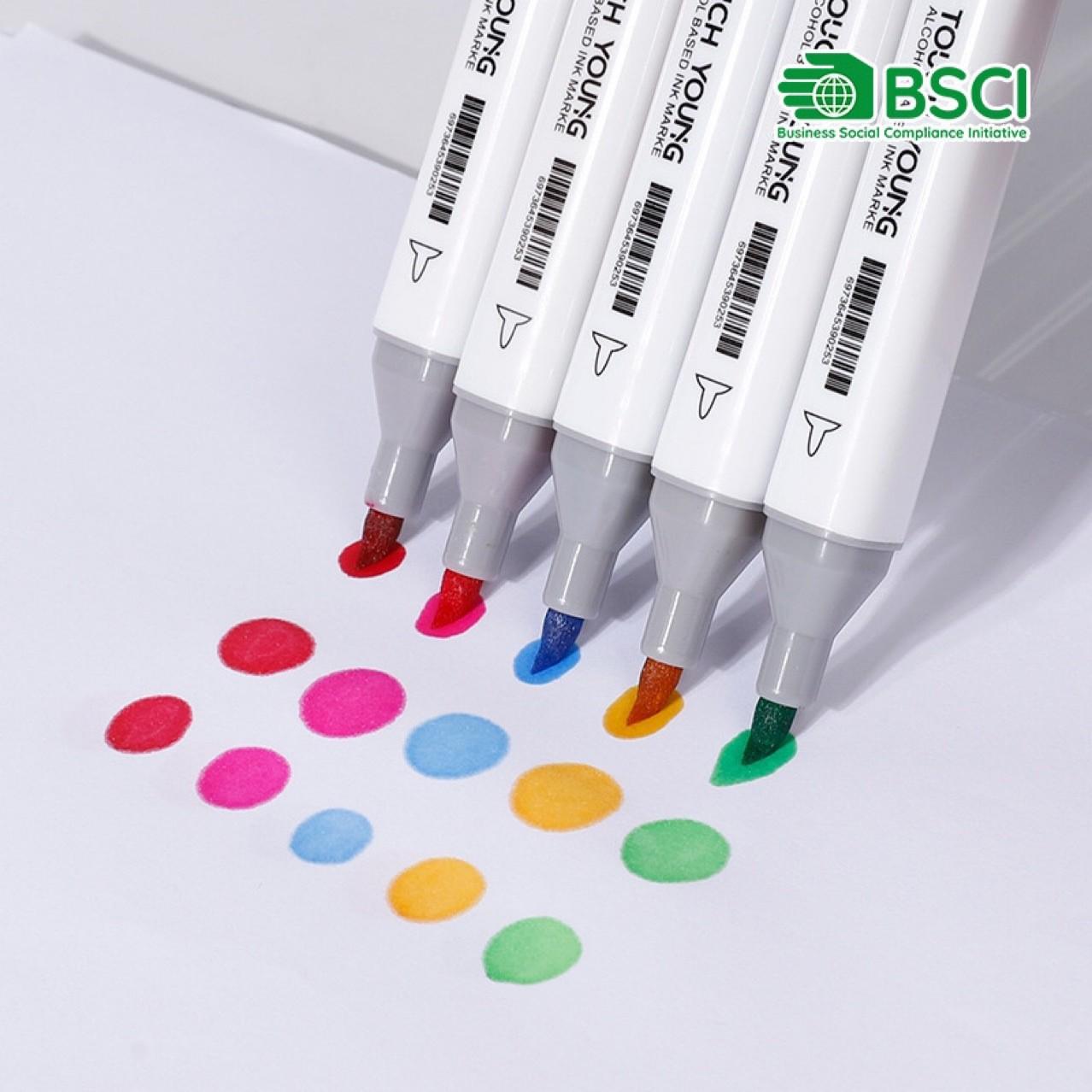Специальный набор маркеров с кисточкой для студентов 24 Colors Soft Tip