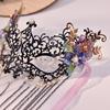 Hanfu Clothing Hanging Face Veil Luxurious Ethnic Style Beauty Face Jewelry for Women Girls Hair Accessories