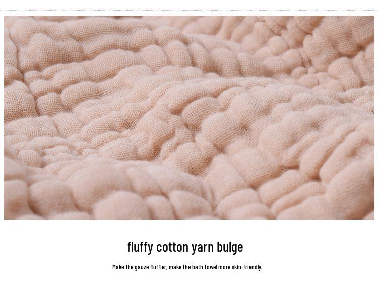6-Layer Breathable Cotton Gauze Baby Blanket: Absorbent, Swaddling Towel for Infants