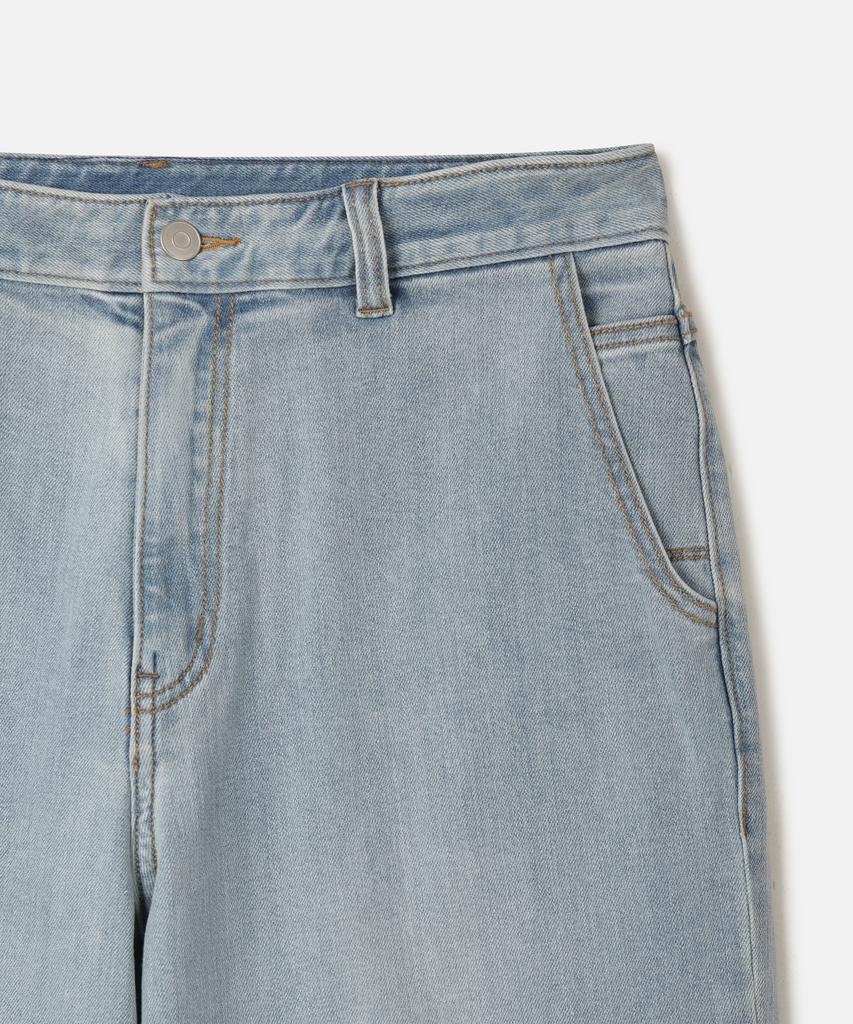 247Silijeu Comfort Wide Denim Light Blue