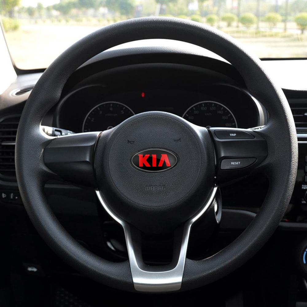2026 Hot Car Sticker Car Front Hood Emblem Rear Trunk Badge Sticker For KIA Sportage Ceed Sorento Cerato Optima Picanto Rio Soul